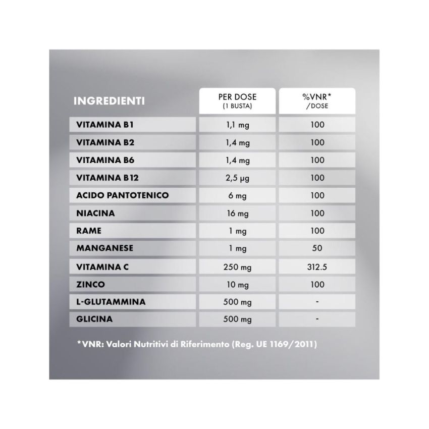 Sustenium Immuno Energy - Bustine per il Rafforzamento dell'Immunità, Confezione da 14