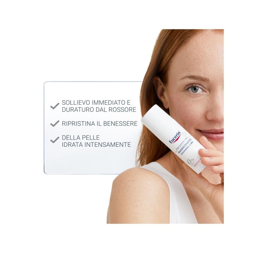 Eucerin Trattamento Notturno Lenitivo Antirose 50ml