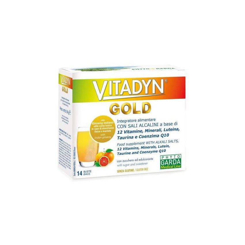 Vitadyn Gold Supplemento Alimentare - Confezione da 14 Bustine