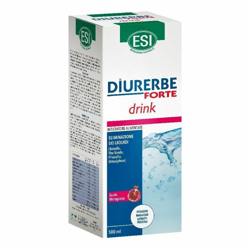 Diurerbe Forte Melograno - Bevanda Diuretica Fortificante 500ml
