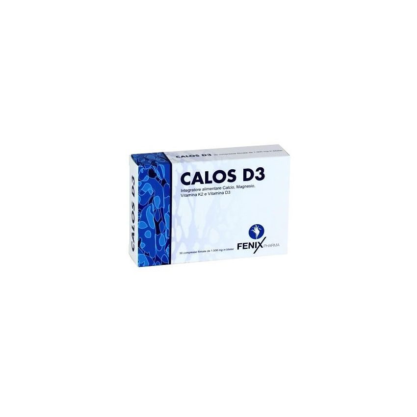 Calos D3 Supplemento di Vitamina D - 30 Compresse