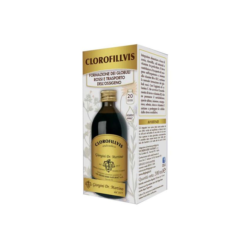Dr Giorgini Clorofillvis Analcolico Liquido 200ml