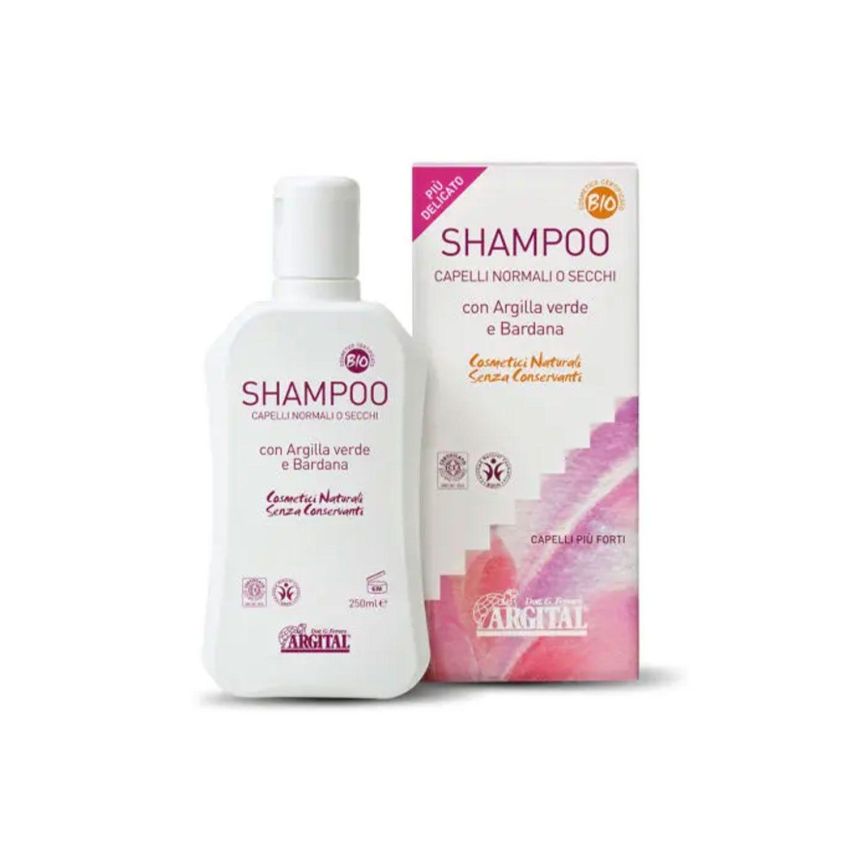 Argitall Shampoo Idratante per Capelli Normali o Secchi, 500ml