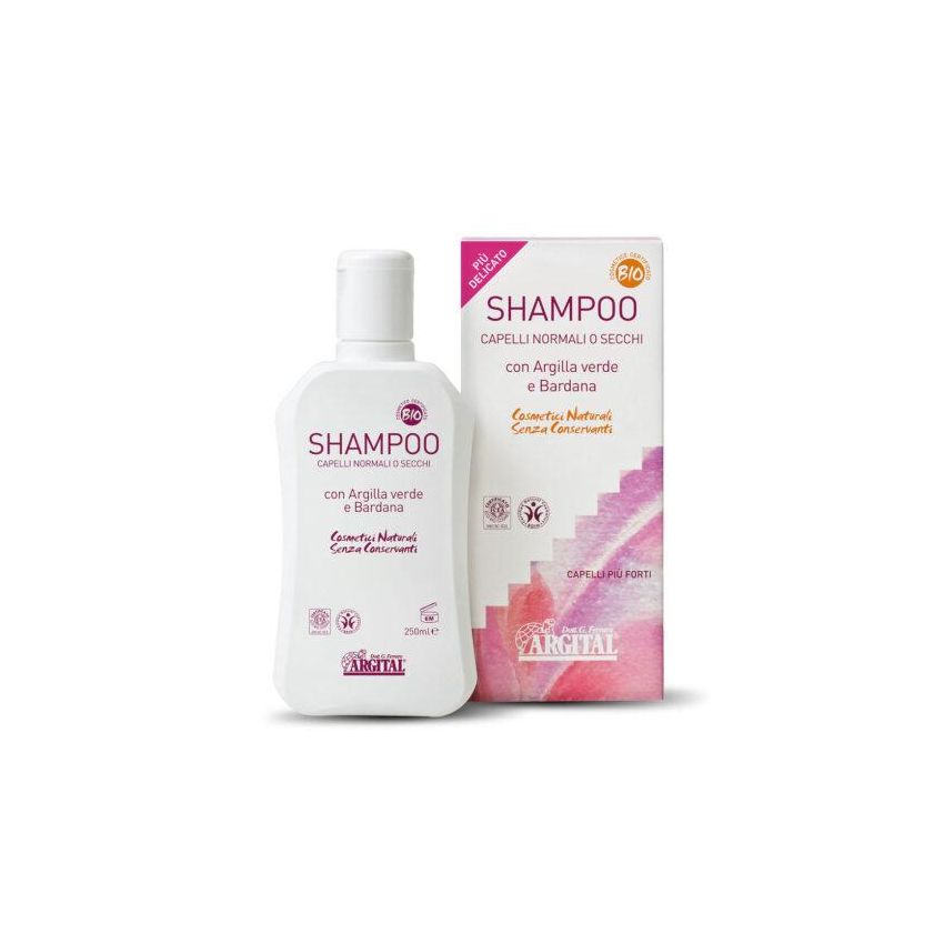 Argitall Shampoo Idratante per Capelli Normali o Secchi, 500ml