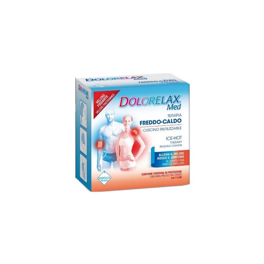 Cuscino Dolorelax Med Riutilizzabile 11x26cm con Fissaggio a Velcro