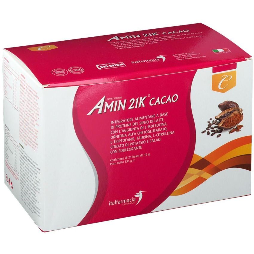 Cacao Amin 21K Supplemento Dietetico 336g