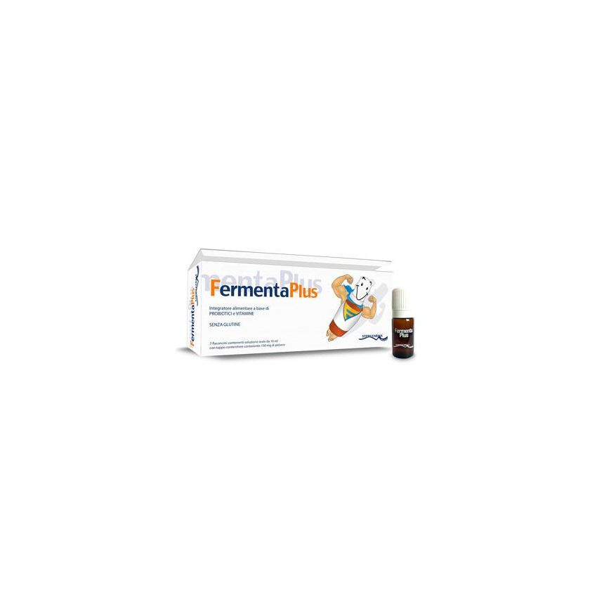 Fermenta Plus - Pacchetto di 7 Flaconcini da 10ml per la Salute Intestinale
