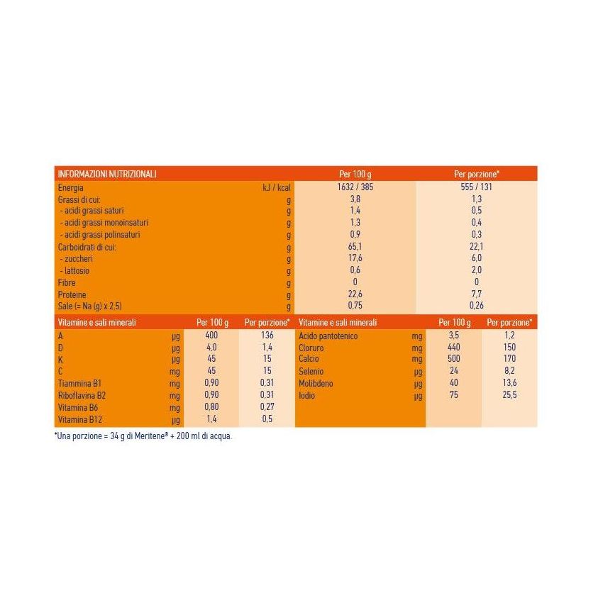 Meritene Proteine Neutro in Polvere, 270g