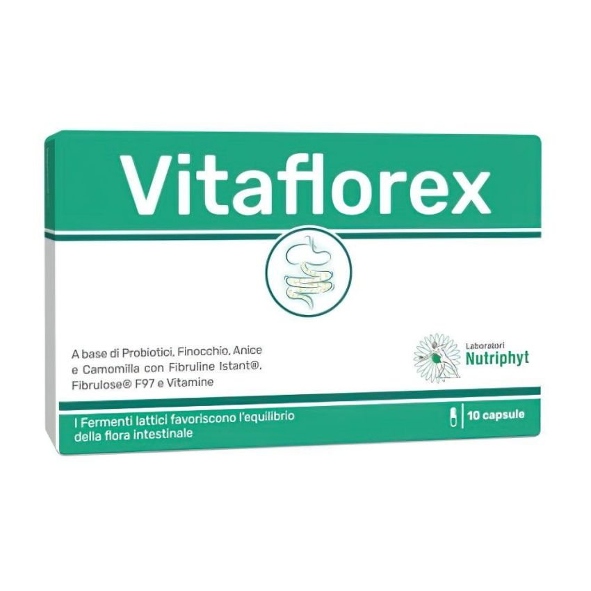 VitaFlorex Integratore Probiotico - Confezione da 10 Capsule