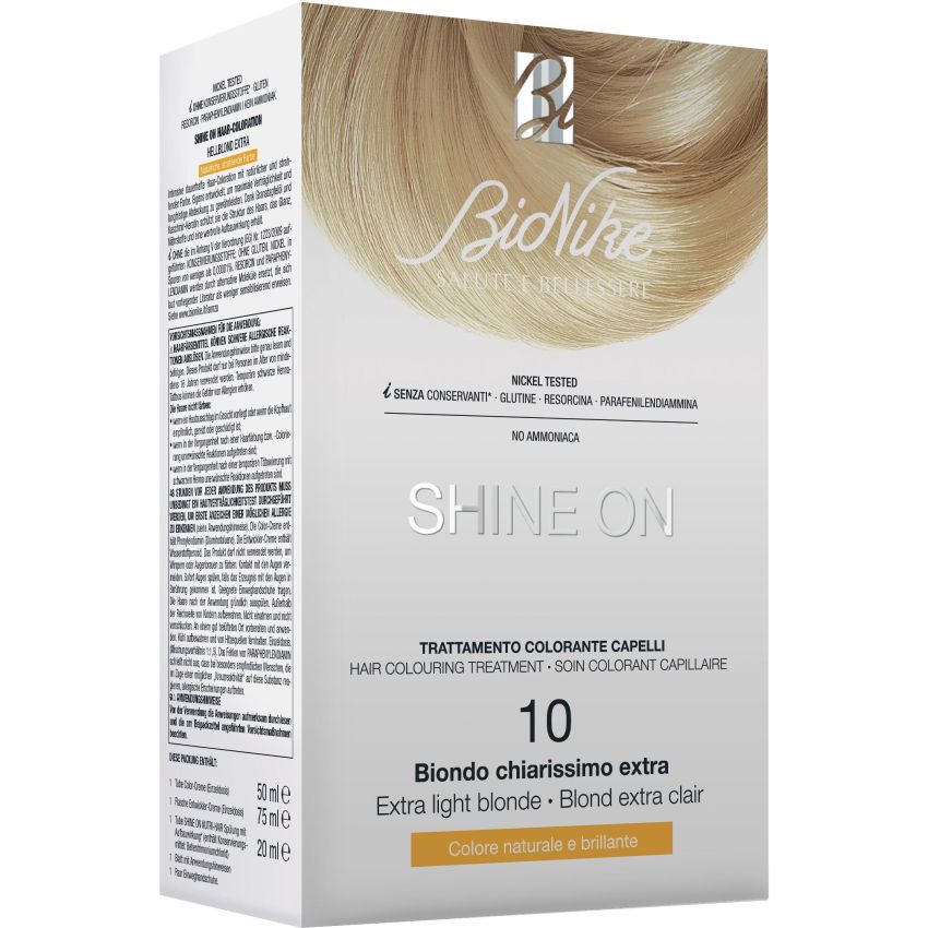 Bionike Shine On Colorazione Capelli Biondo Extra Chiaro No. 10