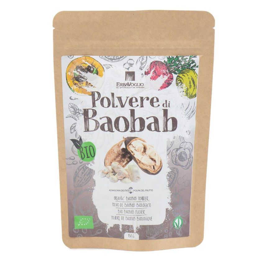 Baobab Biologico in Polvere 150g - Puro e Naturale