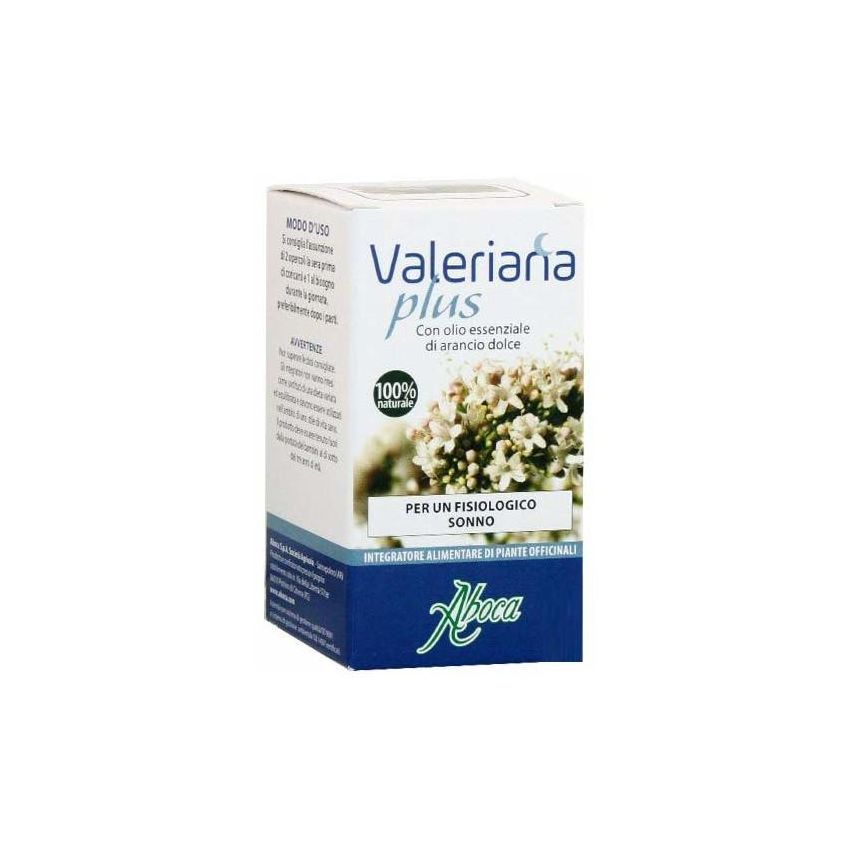 Aboca Valeriana Plus - Integratore Naturale 30 Opercoli