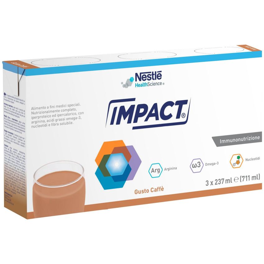 Nestlé Impact Oral Caffè Nutrizionale – Pacco da 3 x 237ml