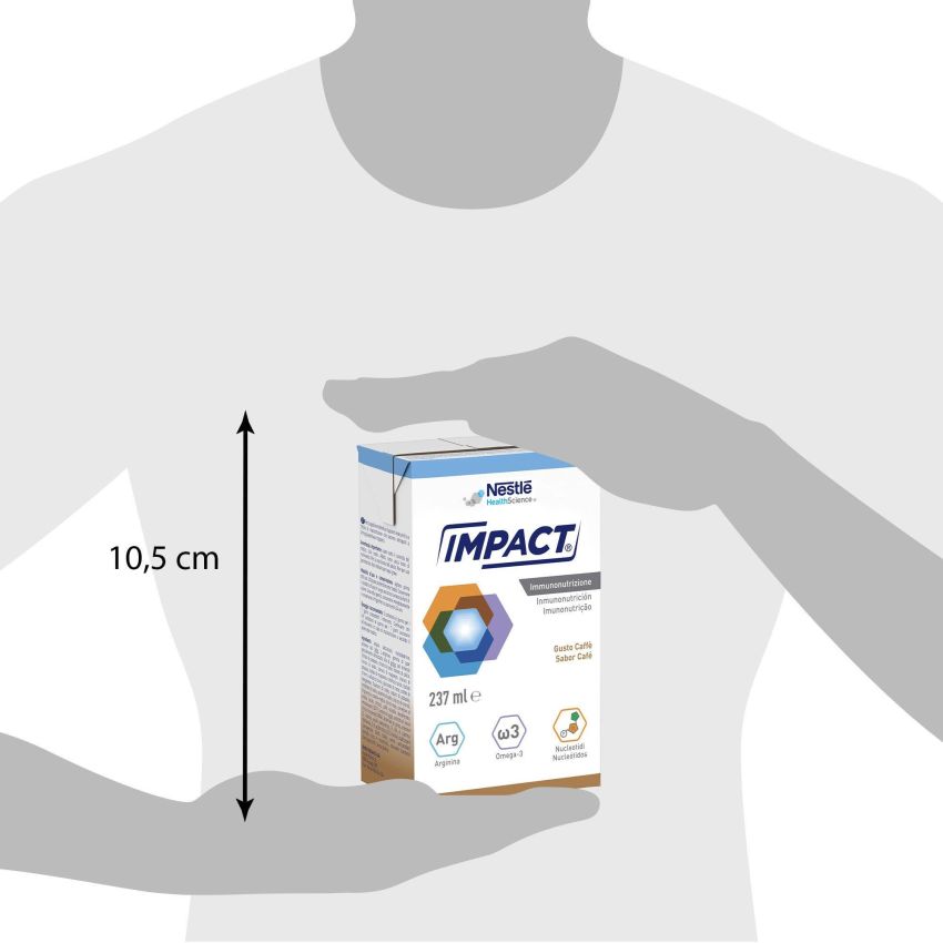 Nestlé Impact Oral Caffè Nutrizionale – Pacco da 3 x 237ml