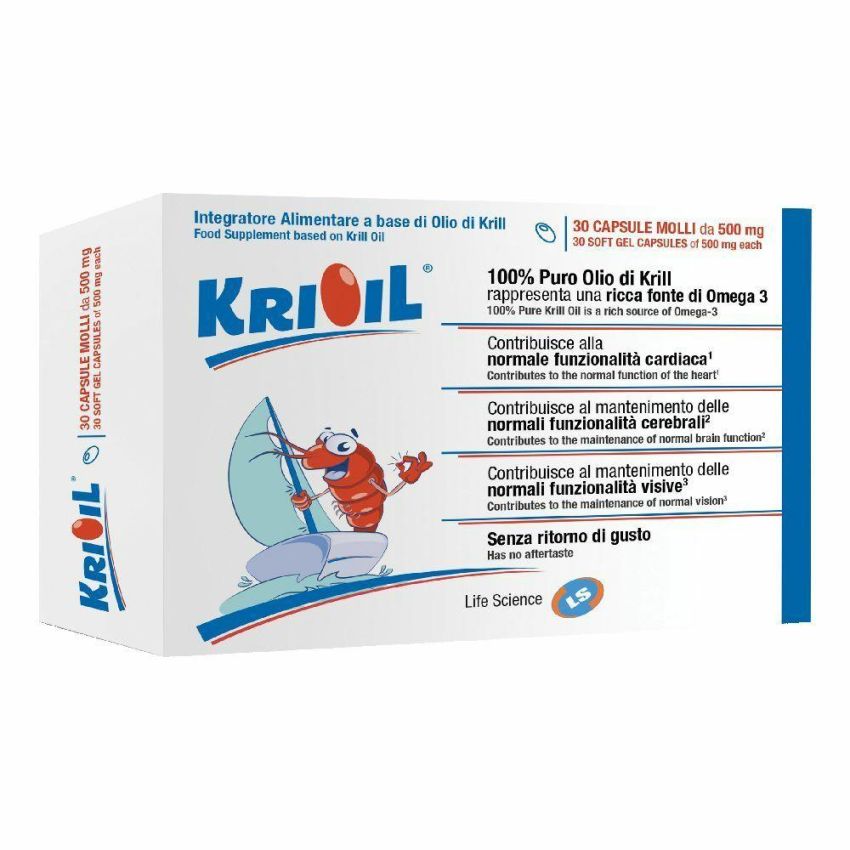 Krioil - 30 Capsule Supplemento di Benessere