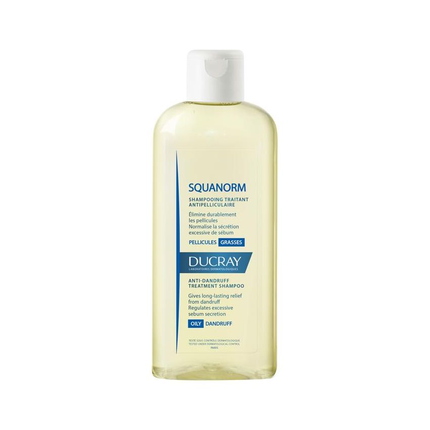 Ducray Squanorm Shampoo Antiforfora per Capelli Grassi 200ml
