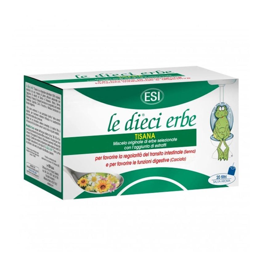 Tisana con le Dieci Erbe - Confezione da 20 Filtri