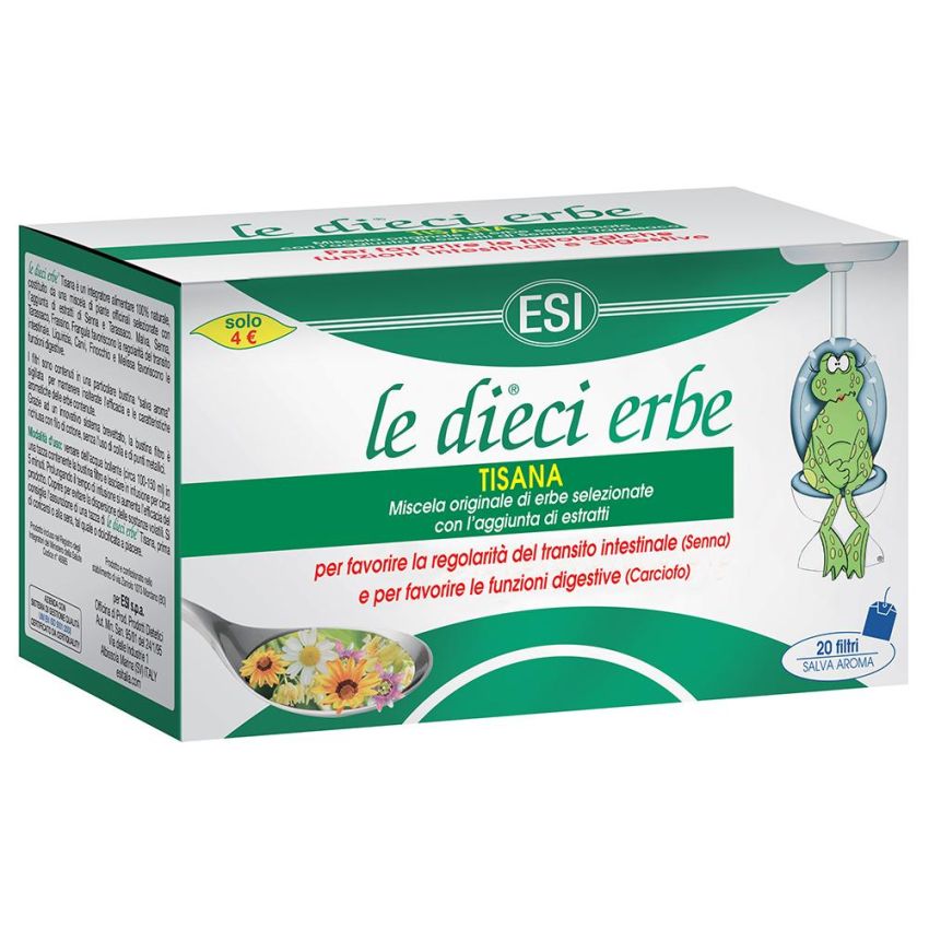 Tisana con le Dieci Erbe - Confezione da 20 Filtri