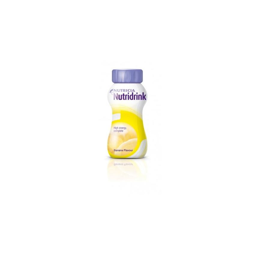 Nutridrink Banana - Bevanda nutriente, confezione da 4 x 200ml