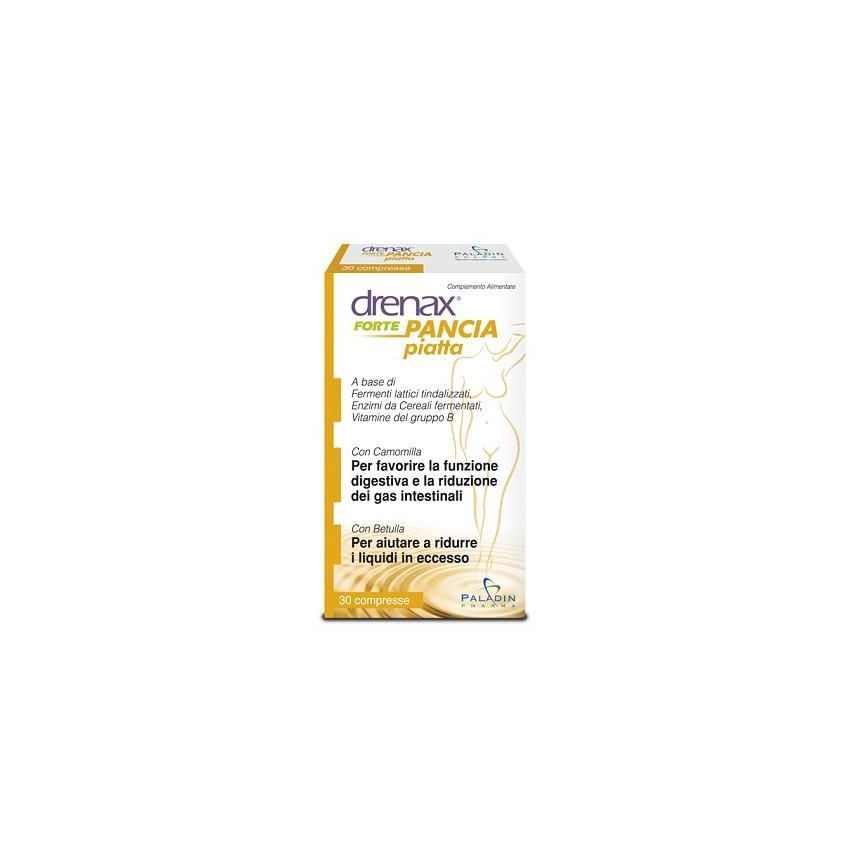 Drenax Forte - Compresse per Pancia Piatta, Confezione da 30
