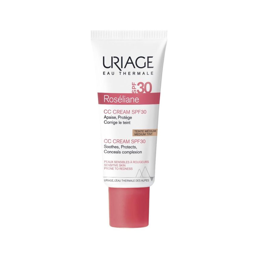 Uriage Roseliane CC Cream Media - Protezione SPF30, 40ml