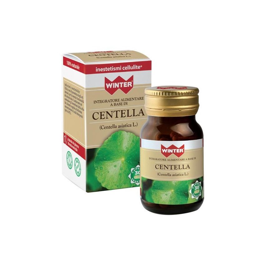Centella Asiatica Vegano - Capsule Invernali da 30 Pezzi