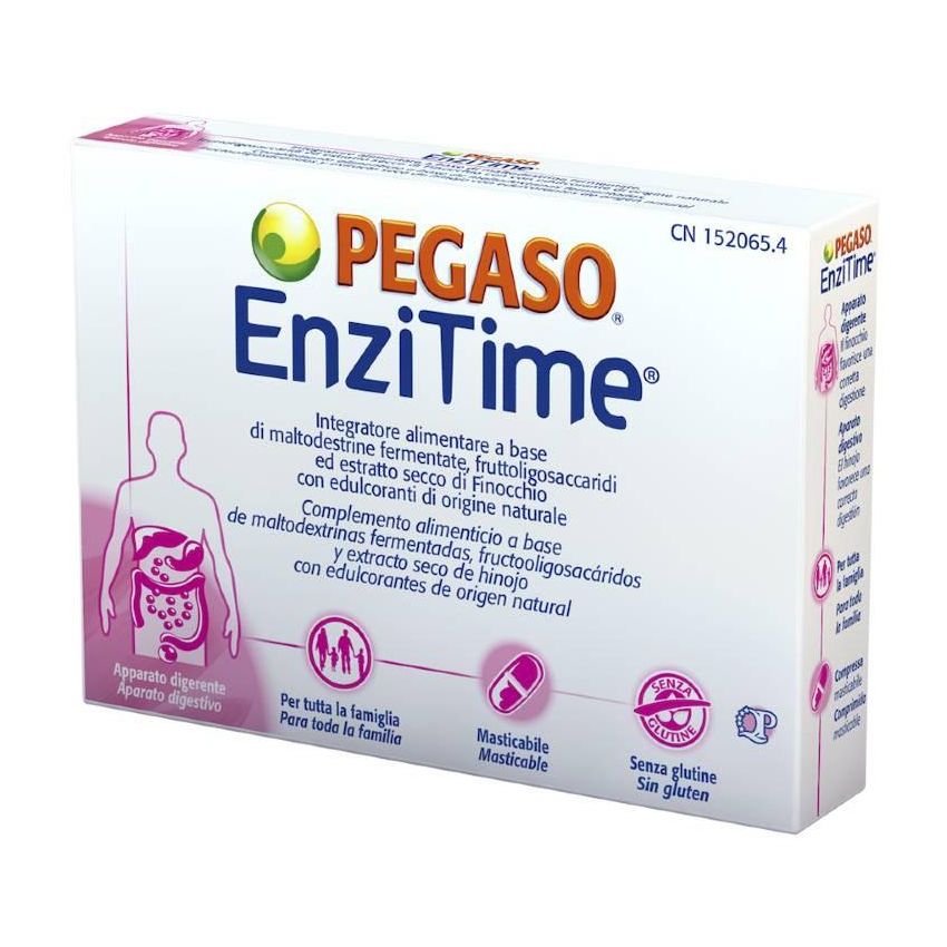 Enzitime Masticabili - 24 Compresse per la Digestione
