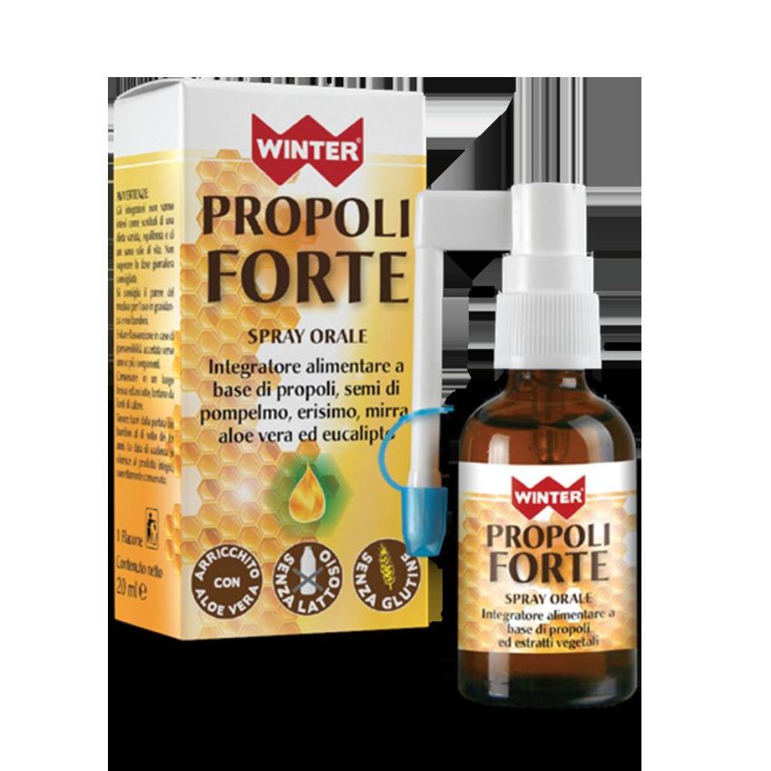 Spray Orale Fortificante alla Propoli Invernale - 20ml
