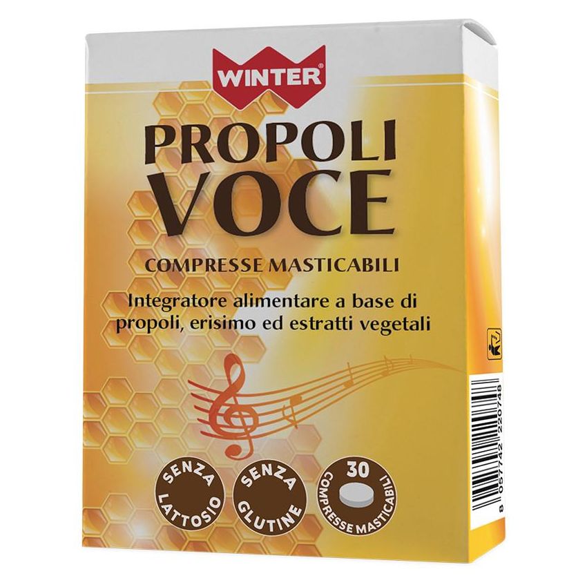 Propoli Invernale per la Voce - 30 Compresse Masticabili