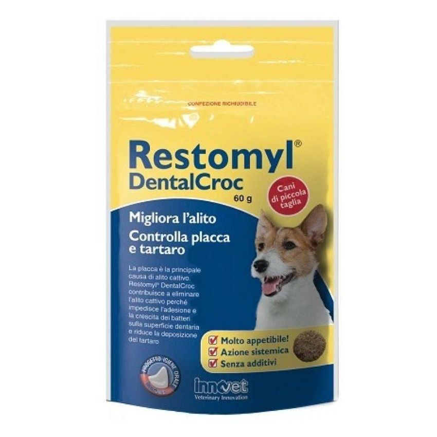 Restomyl Dentalcroc: Supporto Nutrizionale per Cani, 60g