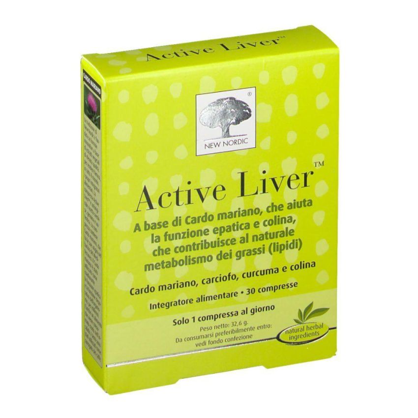 Supporto per Fegato Attivo - 30 Compresse