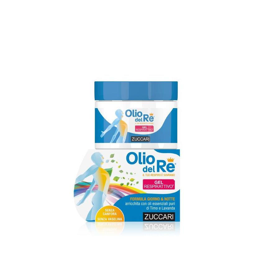 Olio del Re Respiratory Gel 50ml - Balsamo Respiratorio Naturale