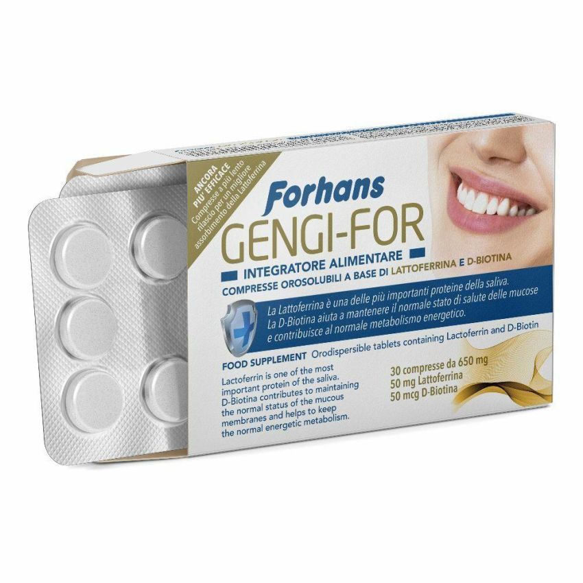 Forhans Gengi-For: 30 Compresse per la Salute Orale