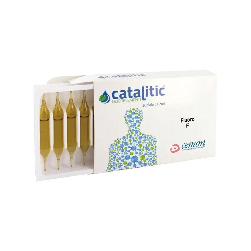 Cemon Catalytic Oligoelements Fluoride F - 20 fiale da 2ml