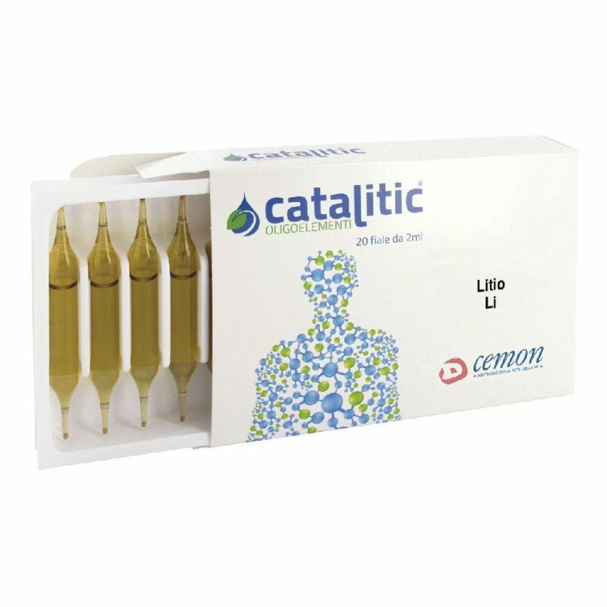 Cemon Catalytic Oligoelements Lithium LI 20 Ampoules