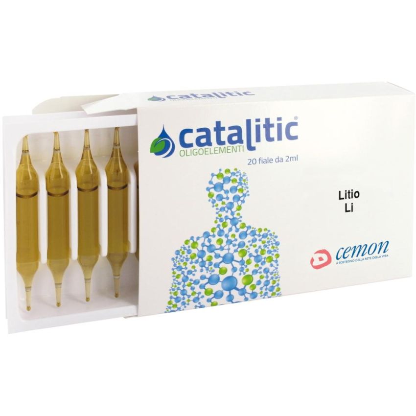 Cemon Catalytic Oligoelements Lithium LI 20 Ampoules