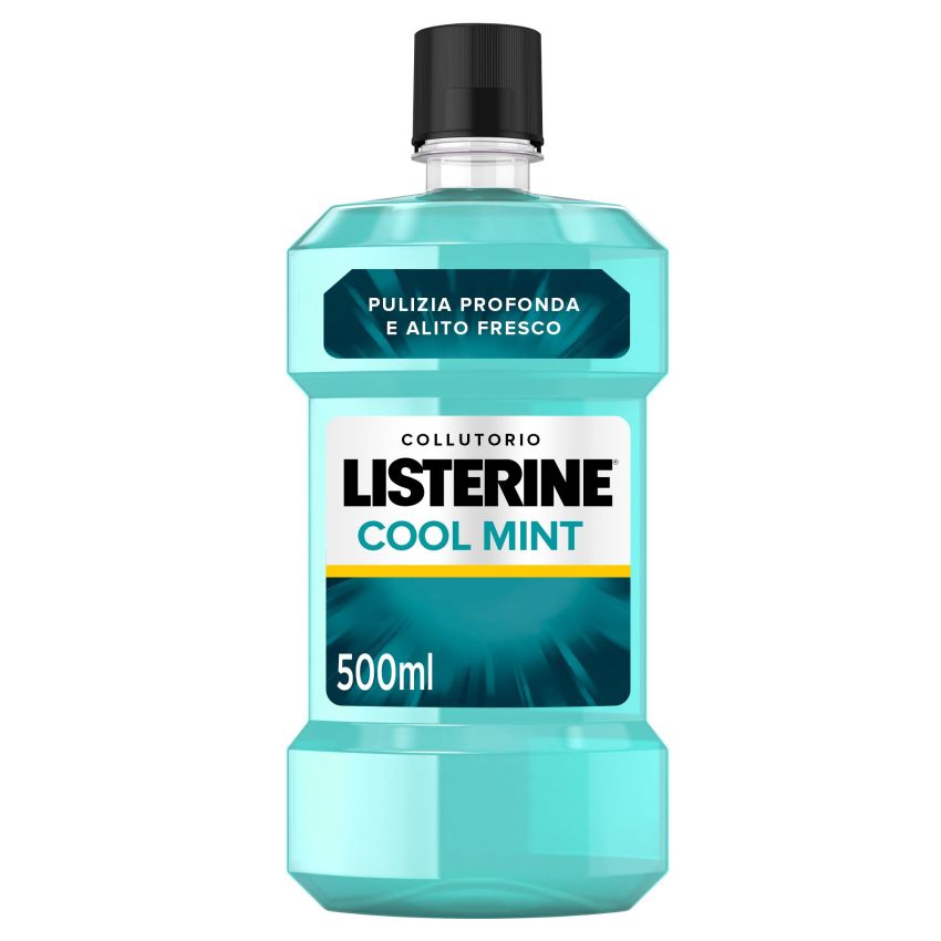 Listerine Cool Mint Collutorio 500ml - Freschezza Mentolata