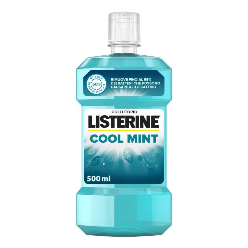 Listerine Cool Mint Collutorio 500ml - Freschezza Mentolata