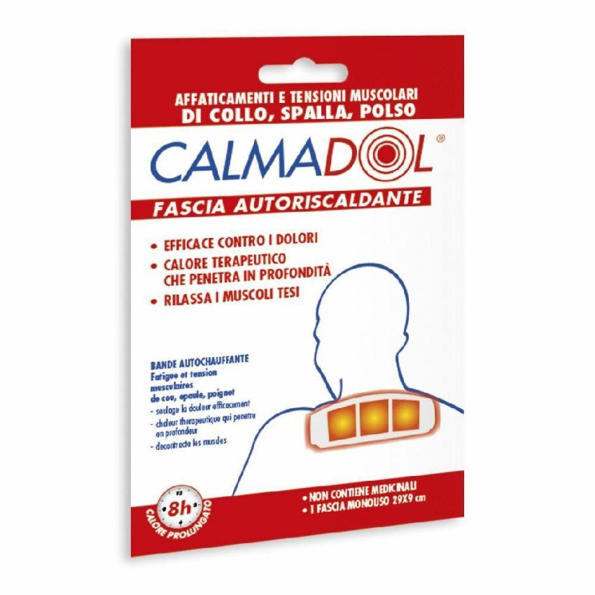 Fascia Autoriscaldante Calmadol per Collo, Spalla e Polso - 1 Pezzo