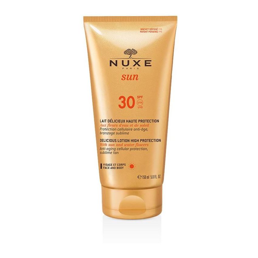 Nuxe Sun Latte Solare Anti-Età SPF30 Delizioso 150ml