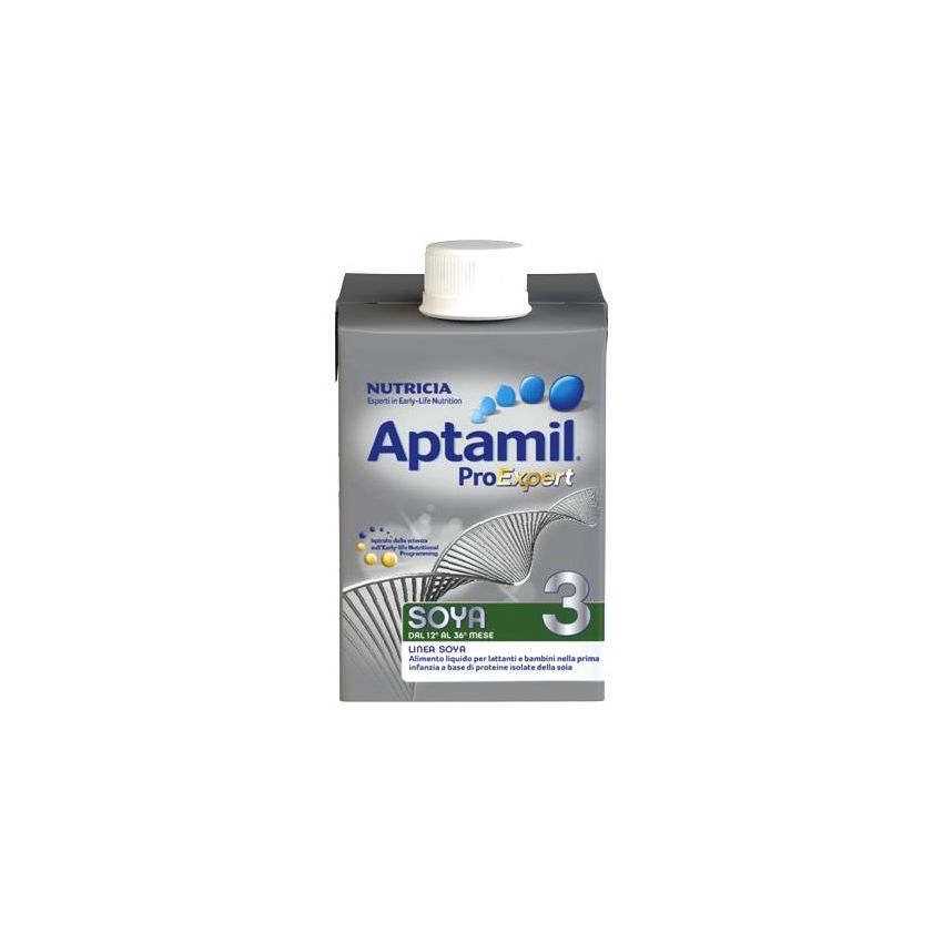 Aptamil 3 Latte di Soia per la Crescita, 500 ml