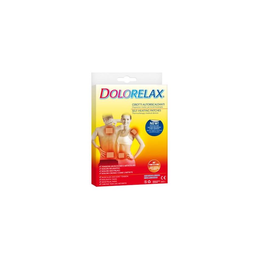 Dolorelax Med Cerotto - Effetto Calore, Pacco da 3 Pezzi