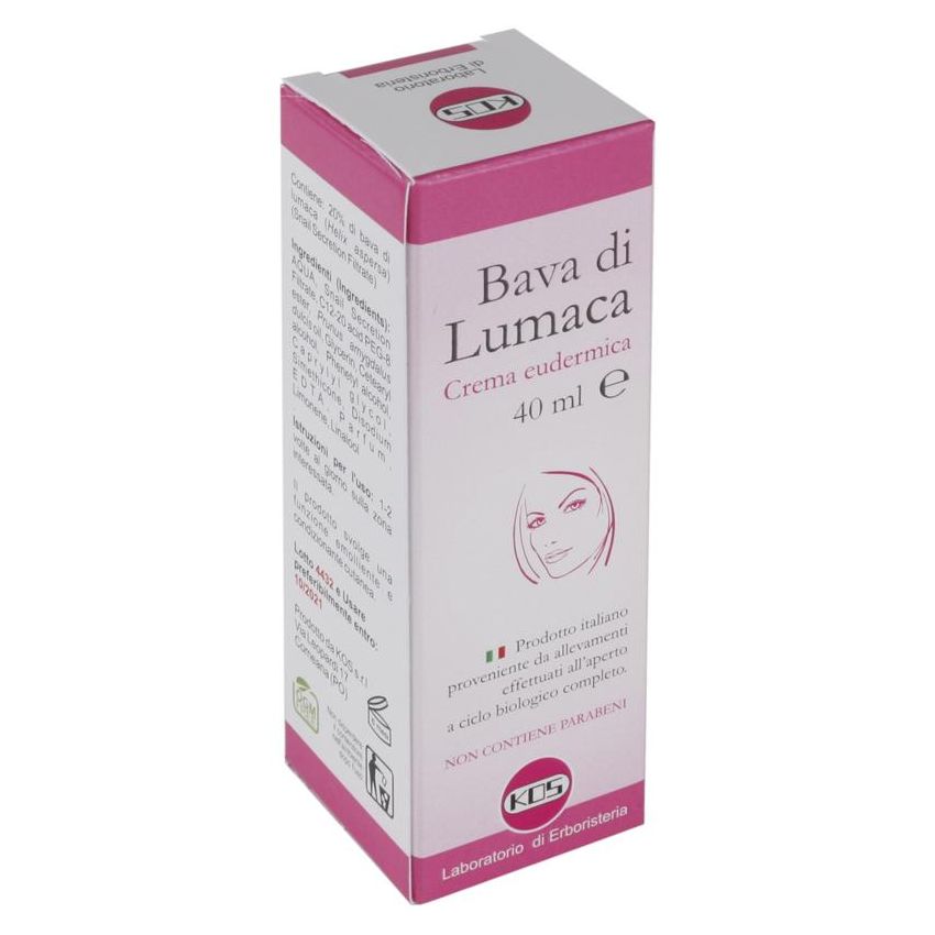 Crema Eudermica Rigenerante con Bava di Lumaca - 40ml