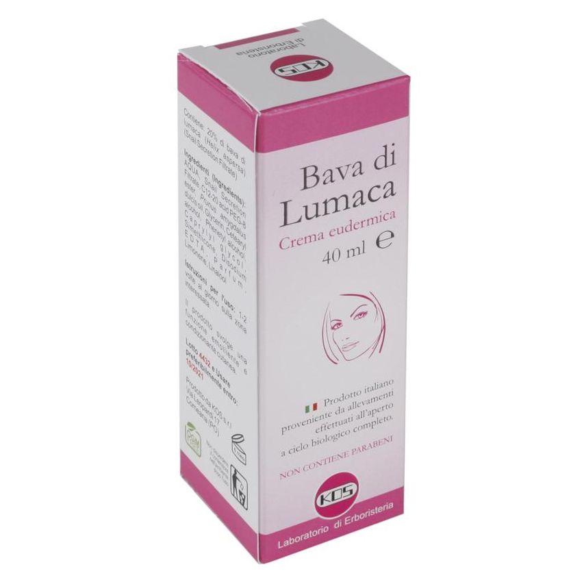 Crema Eudermica Rigenerante con Bava di Lumaca - 40ml