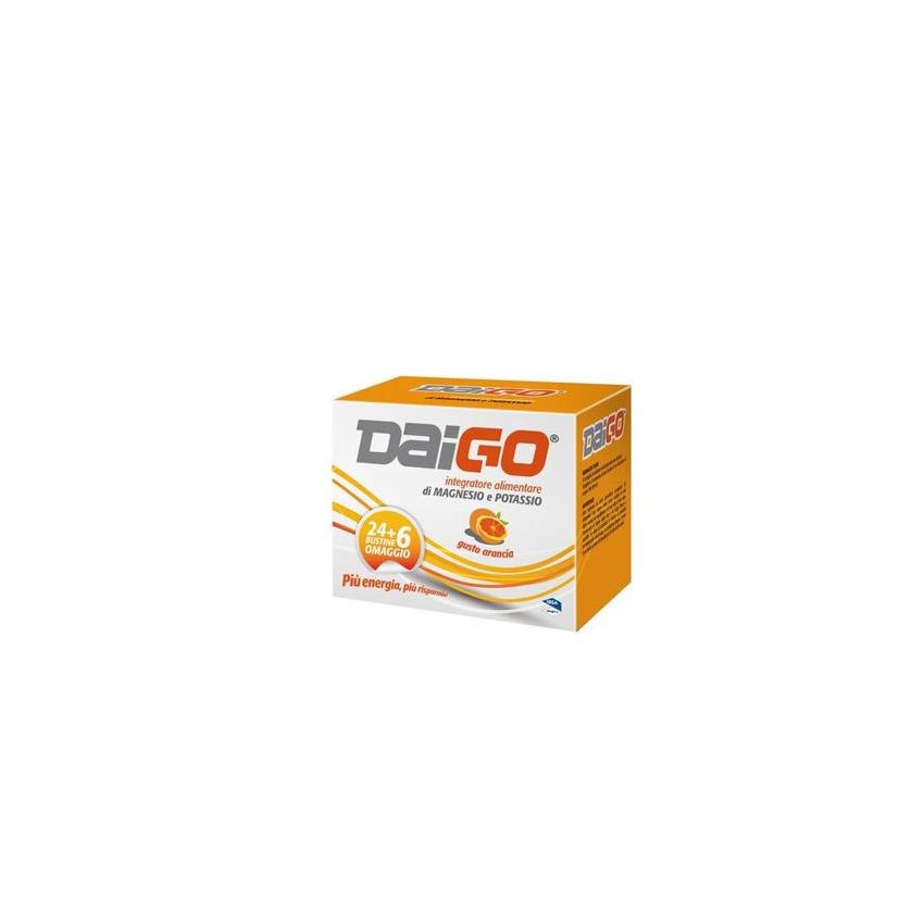 Daigo Magnesio e Potassio in Bustine Gusto Arancia - 240g