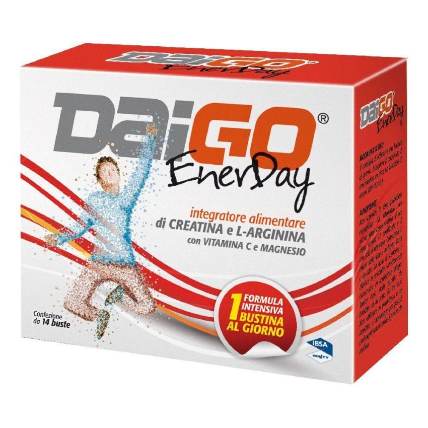 Daigo Enerday Energizzante Naturale - Pack da 14 Bustine da 140g