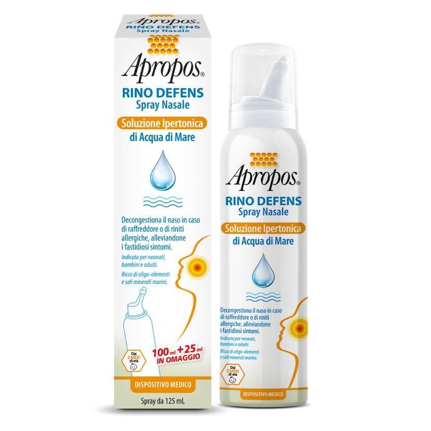 Apropos Rino Defense - Spray Nasale Soluzione Ipertonica