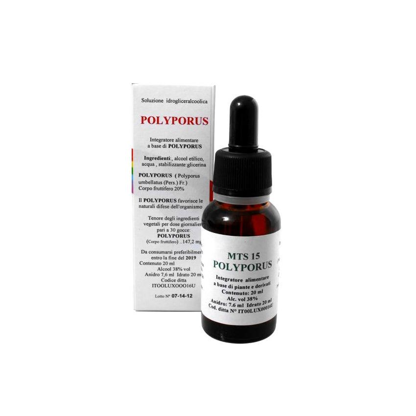 Alkaest Mts15 Polyporus - Integratore Alimentare in Gocce da 20ml