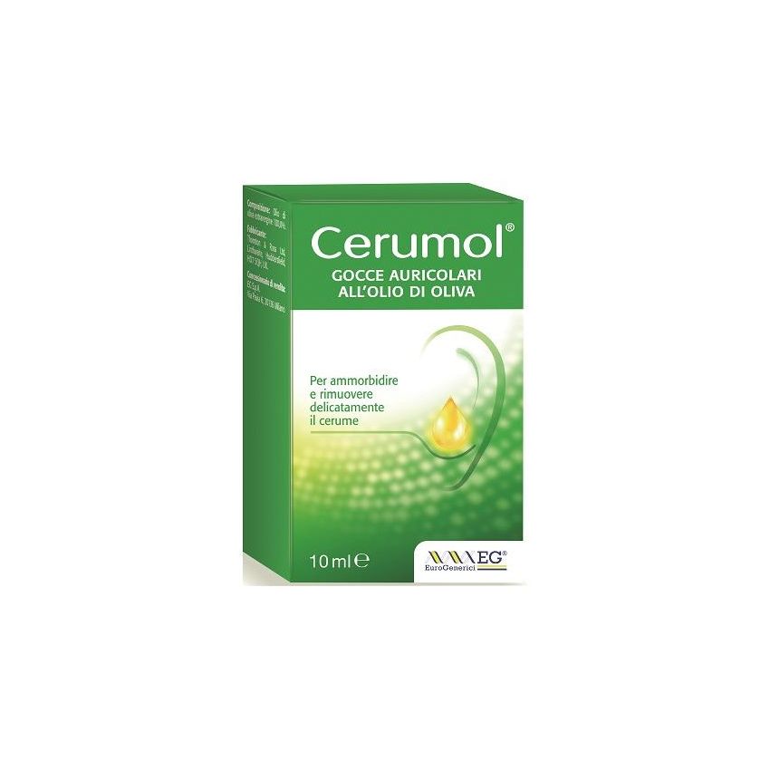 Cerumol Gocce Auricolari per Rimozione Cerume - 10ml