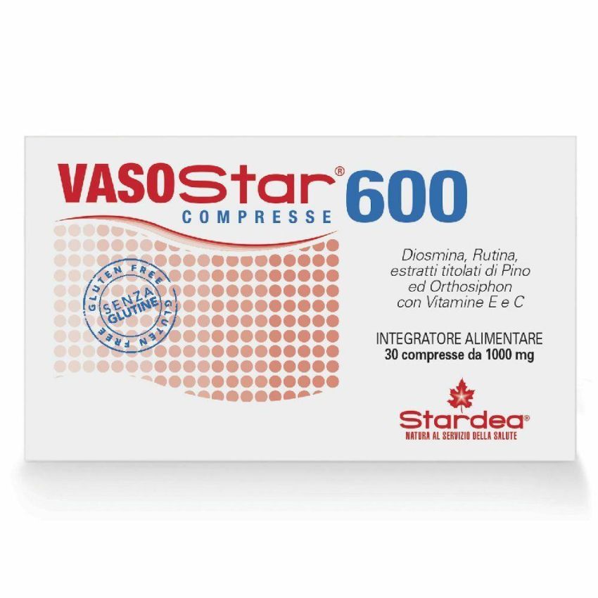 Vasostar 600 - Pacchetto da 30 Compresse